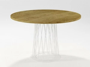 Barel Круглый обеденный стол из дерева Sistema santiago