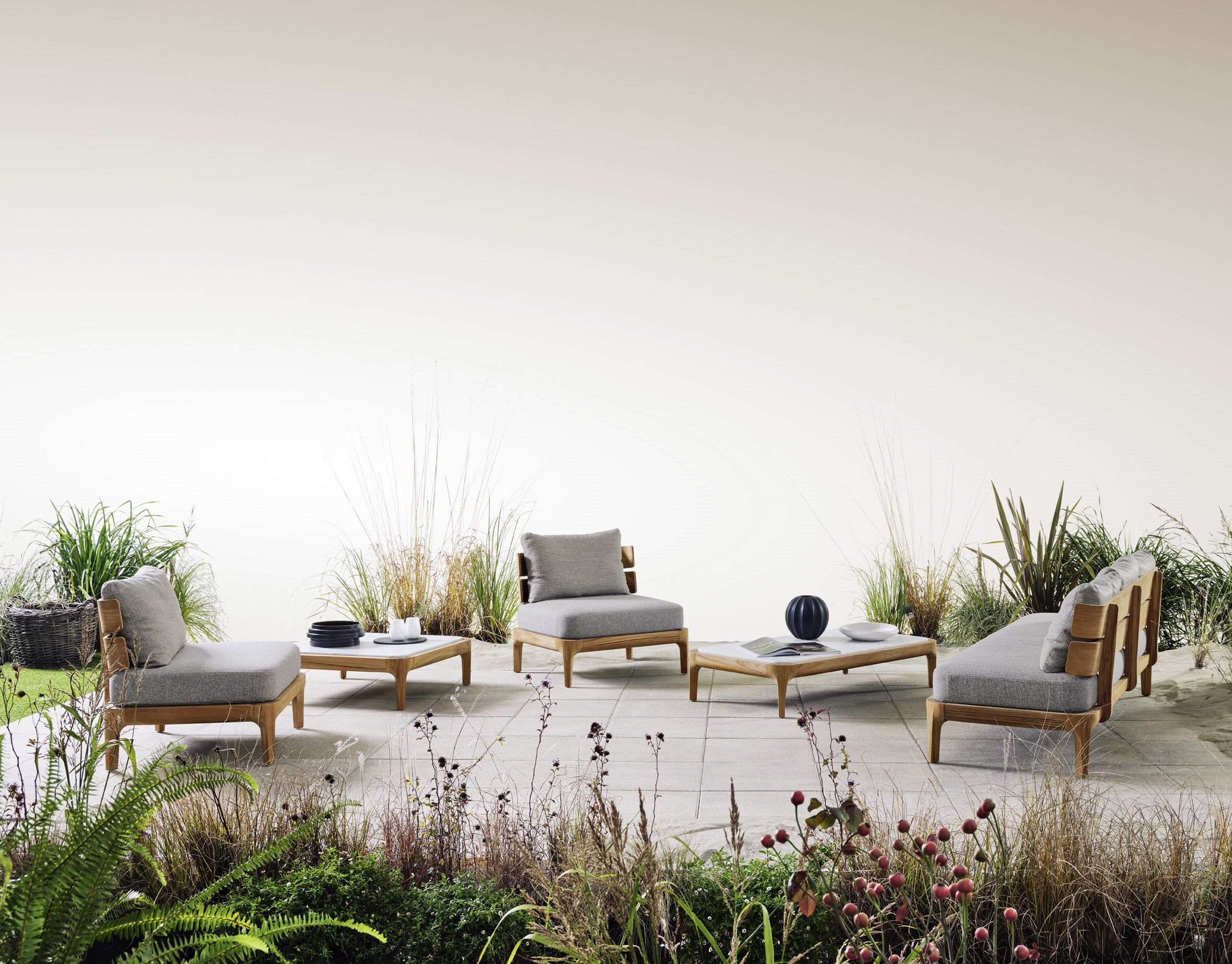 Съемное садовое кресло из тикового дерева Gervasoni Gervasoni Outdoor ARCH-00120351 - Вид №3