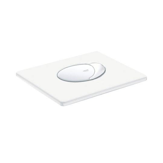 Панель смыва для унитаза GROHE Skate Air горизонтальная (3 режима смыва), альпин-белый (38506SH0)