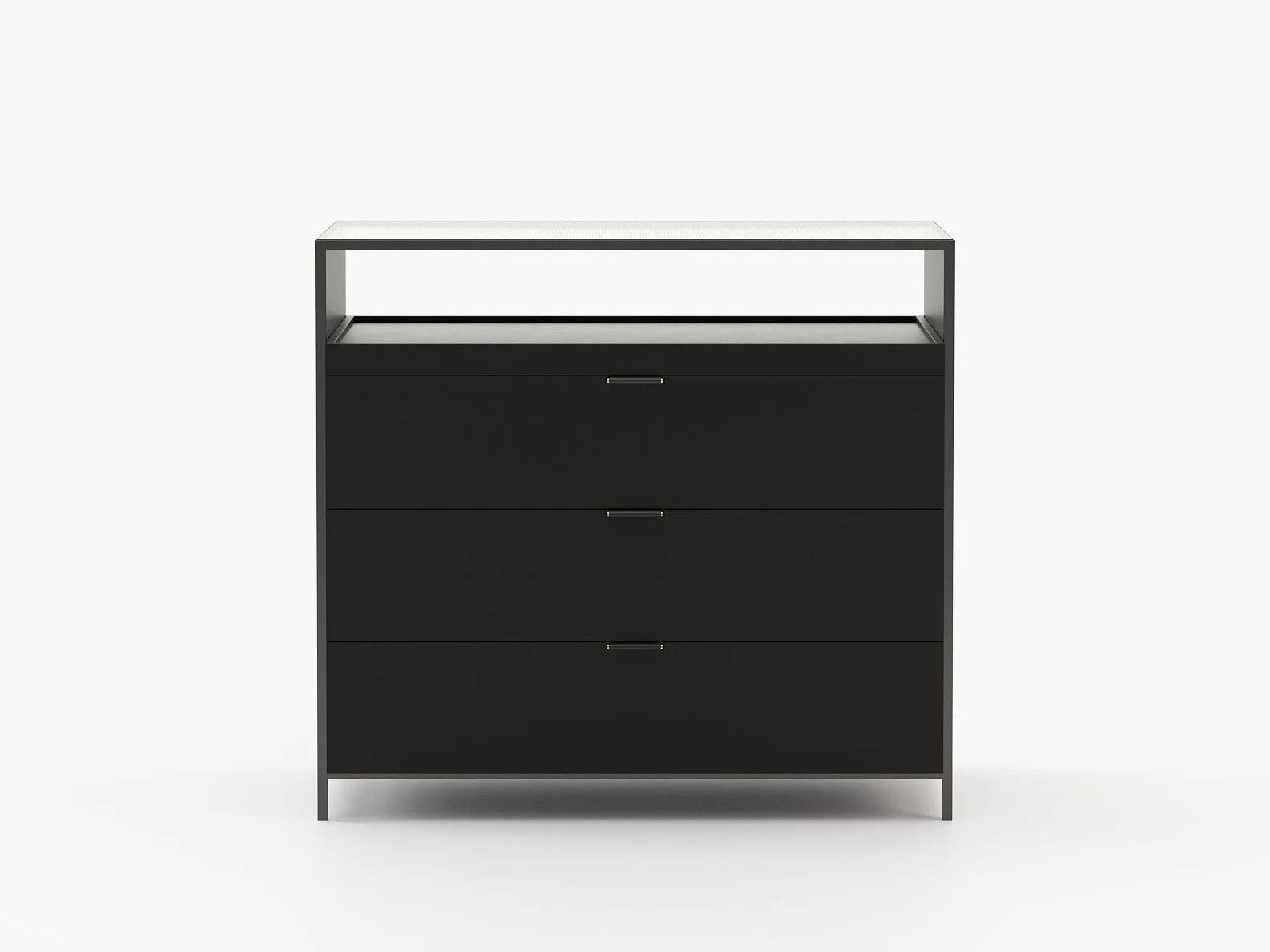 Деревянный и стеклянный комод Laskasas Canvas ARCH-00134706 - Вид №5