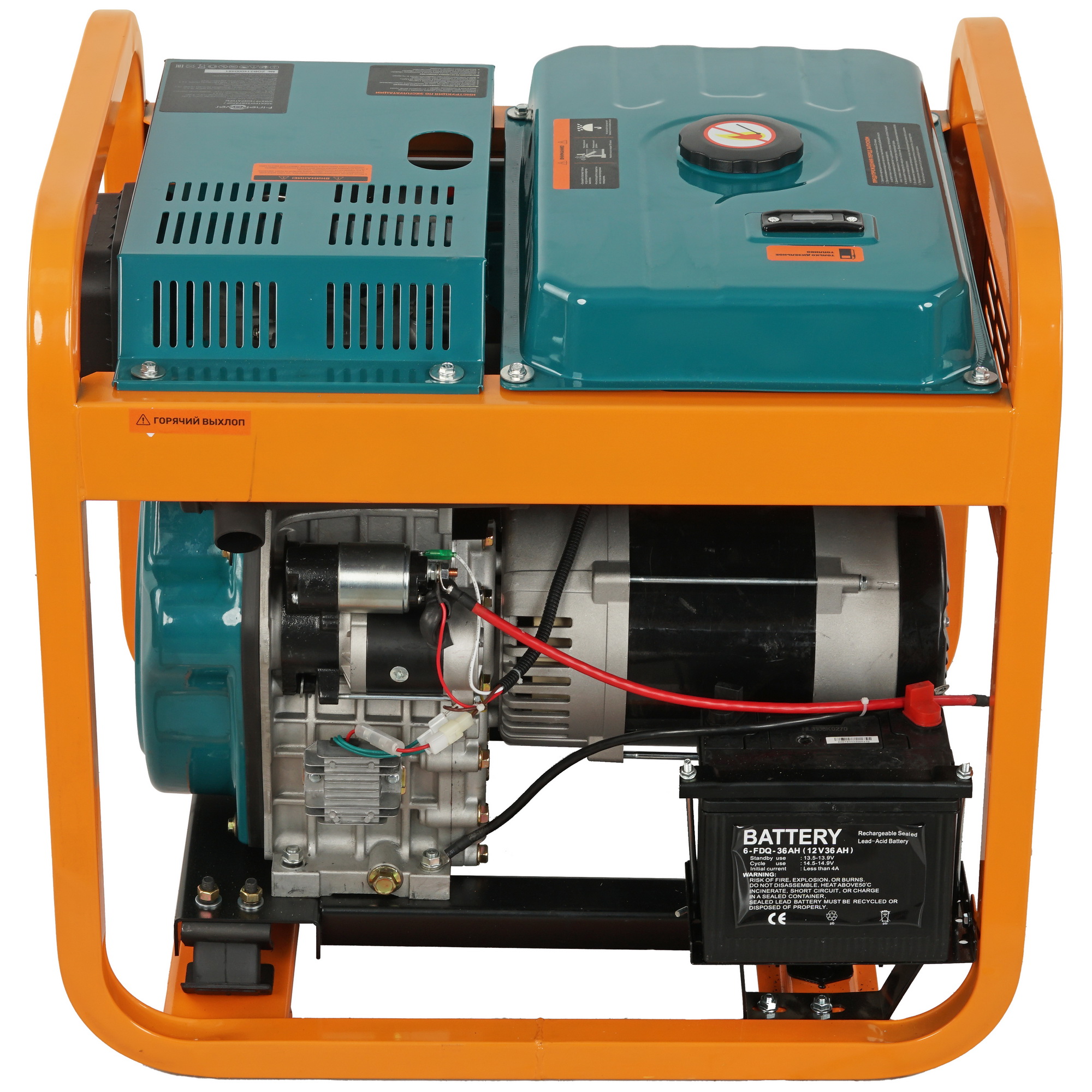 Электрогенератор  дизельный  FinePower FDG-8000 5403200 STDN-0127125 - Вид №4