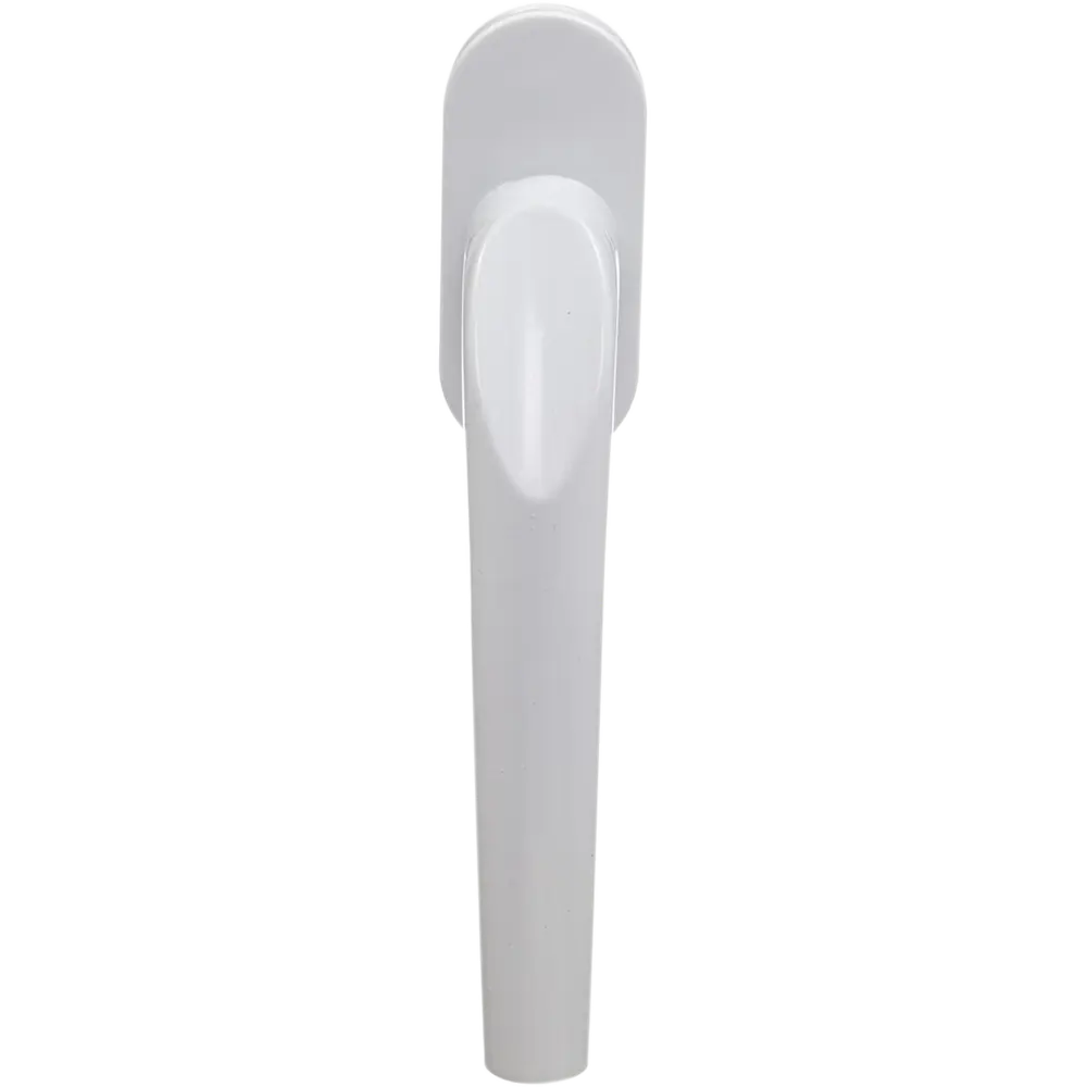 Ручка оконная Комфорт 166 мм металл цвет белый ЛЕВША STLM-2190443 - Вид №2