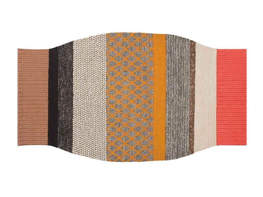 Полосатый шерстяной ковер GAN Mangas Original ARCH-00047035