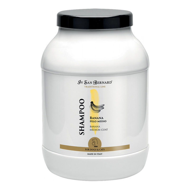ПР0043449 Шампунь Traditional Line Банановый для шерсти средней длины 3л Iv San Bernard 