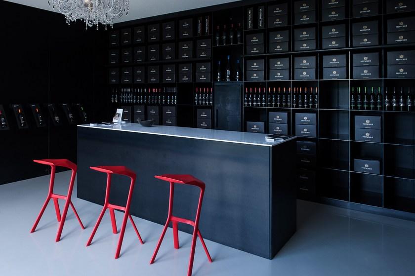 Plank Высокий штабелируемый табурет из полипропилена Miura sun-id-1424963 - Вид №8