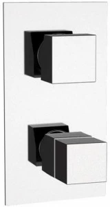 Remer Rubinetterie Термостатический смеситель для душа с трехходовым переключателем Qubika thermo Qt 93 7