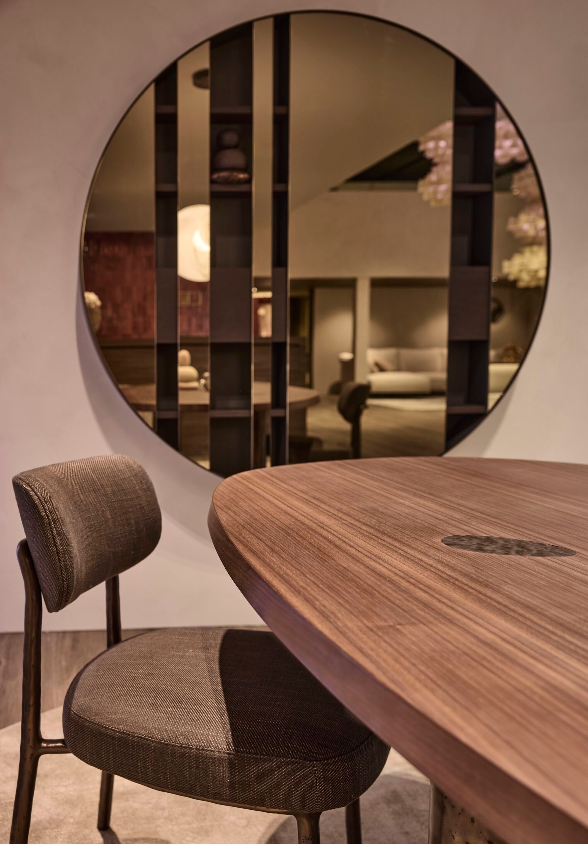 Алюминиевый и деревянный обеденный стол Linteloo Charles ARCH-00105706 - Вид №2