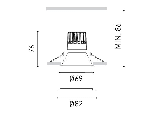 Утопленный светодиодный прожектор Arkoslight своп ARCH-00033127 - Вид №15