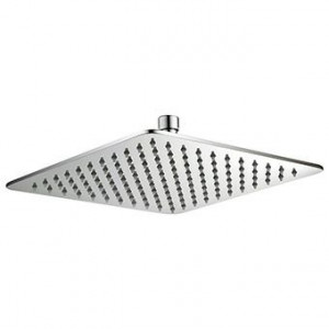 Z94275 Душевая лейка 300x300 мм из хромированной нержавеющей стали, фиксированная струя, с системой защиты от накипи. Толщина 4 мм. Zucchetti Shower