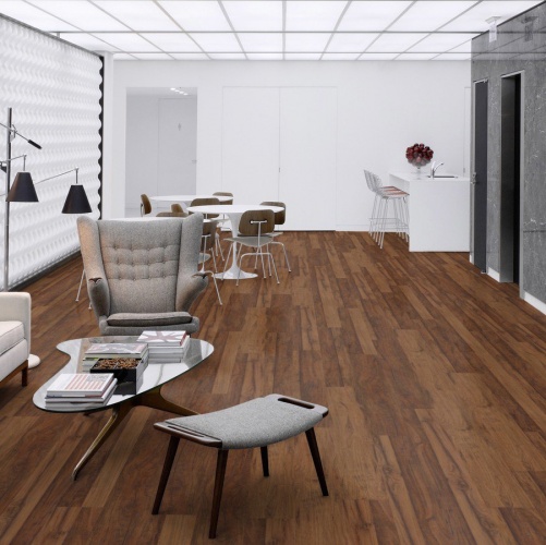 Пробка Wicanders Authentica Dark Red (Гладкая) 1220х185 мм E1XL001 - Вид №1