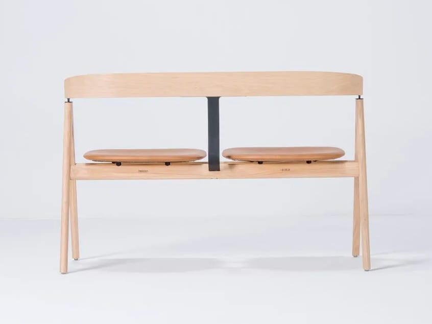 Кожаная мягкая скамья со спинкой Gazzda Ava ARCH-00114690 - Вид №10