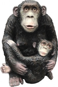 10957 ОБЕЗЬЯНКИ, скульптура из бетона LAB.Space 