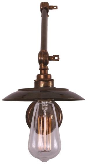 Mullan Lighting Настенный светильник из латуни ручной работы Reznor Mlwl224  - Вид №2