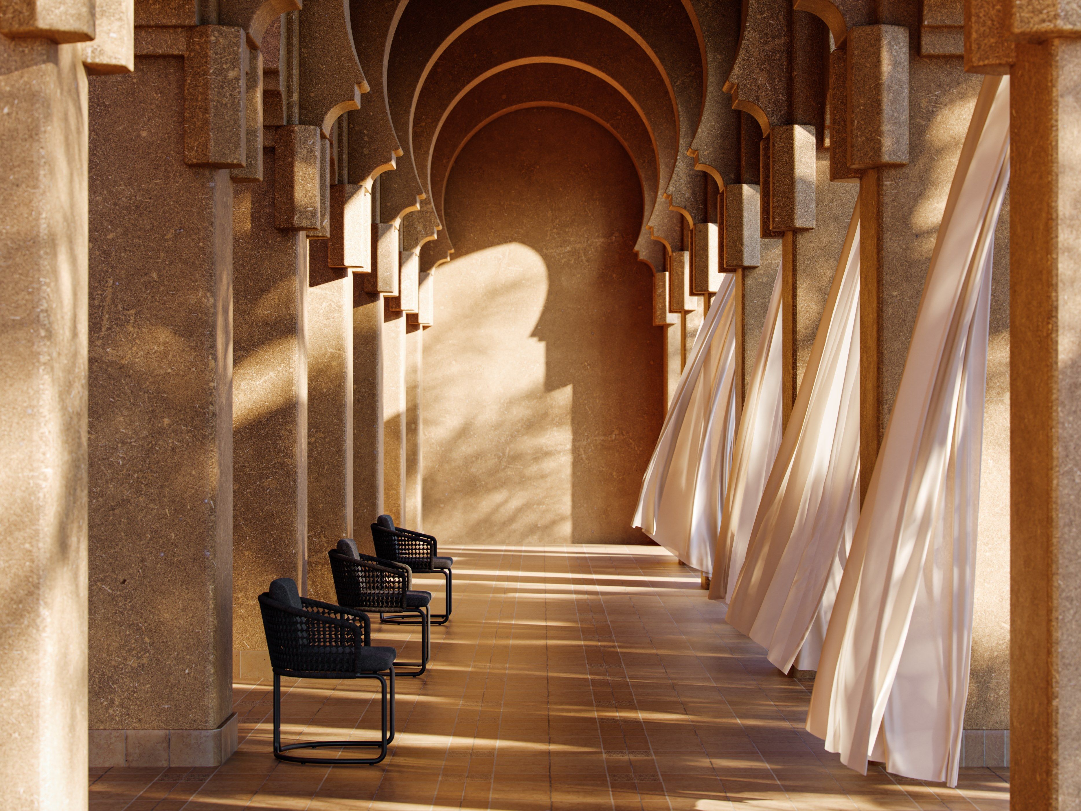 Садовый стул с подлокотниками SNOC Pigalle ARCH-00144244 - Вид №4