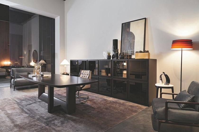 SELVA Круглый журнальный столик из массива дерева Indigo 3024 - Вид №1