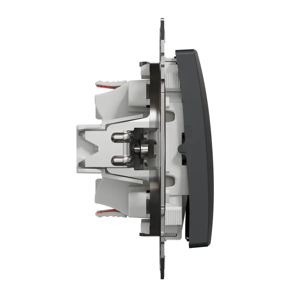 Переключатель проходной Systeme Electric Sedna Design  2 клавиши, цвет антрацит Sedna Design Elements STLM-2128938 - Вид №3