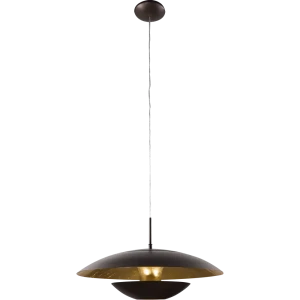 Подвесной светильник Eglo «Nuvano» 1xE27x60 Вт, цвет коричневый/золото
