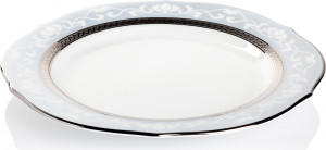 10599219 Noritake Тарелка акцентная Noritake "Хэмпшир,платиновый кант" 23см Фарфор