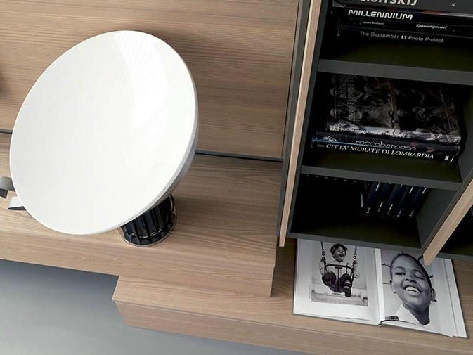 Fimar Отдельностоящий книжный шкаф с подставкой под телевизор Edis system sun-id-1358078 - Вид №1