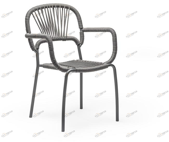 CHAIRS & MORE Стул из морской веревки с подлокотниками Moyo sun-id-1375683