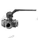 Кран шаровый 3/4 трехходовой (Т-обр.) мод. 128 128 ITAP 1811033