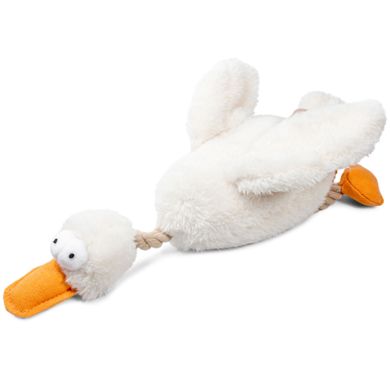 ПР0058991 Игрушка для собак Catch & Fetch Утка с пищалкой 36см GIGWI 