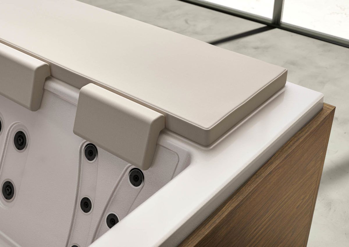 Прямоугольный мини-бассейн с гидромассажем на 6 мест Albatros Soreha ARCH-00088996 - Вид №7