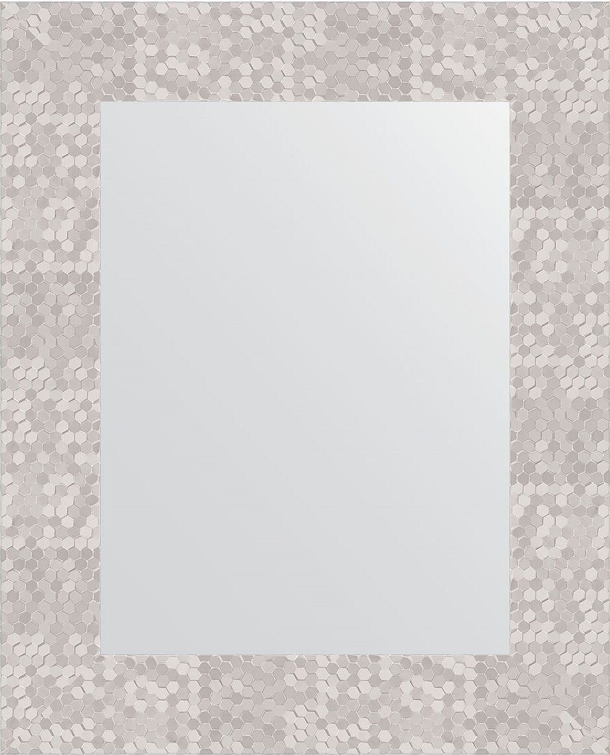 BY 3019 Зеркало в багетной раме - соты алюминий 70 mm EVOFORM Definite