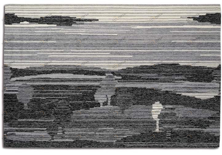 MissoniHome Ковер из шерсти и хлопка Shades stripes sun-id-1359698