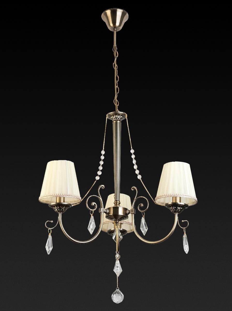 Подвесная люстра Toplight Monica TL5660D-03AB TOPLIGHT MONICA 186077 Бежевый - Вид №2