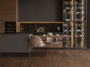 Пол SPC под дерево