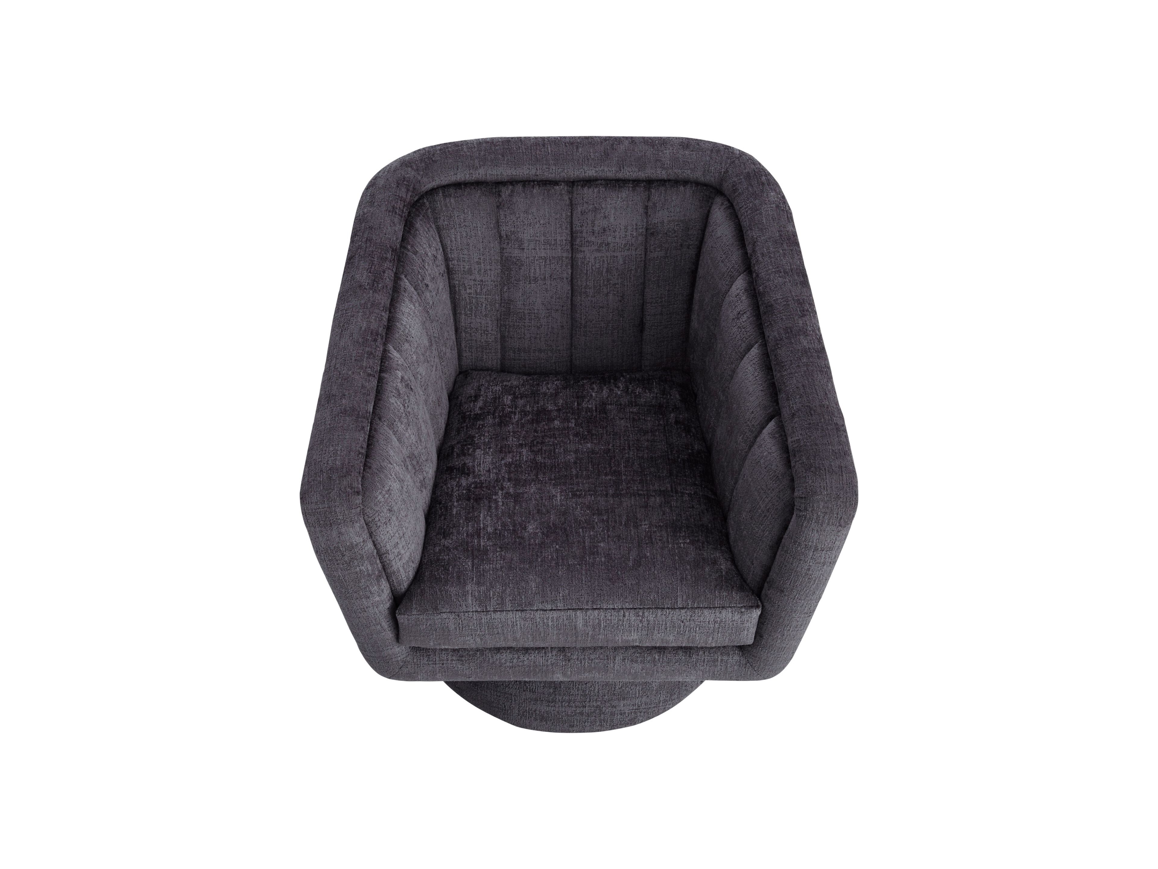 Тканевое вращающееся кресло с подлокотниками Casa Magna CAPRICE ARCH-00066275 - Вид №4