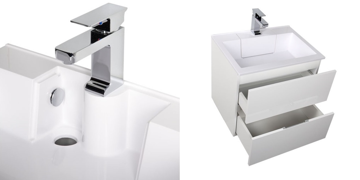 Комплект мебели Aquanet Алвита 60 белый 00184619 - Вид №5