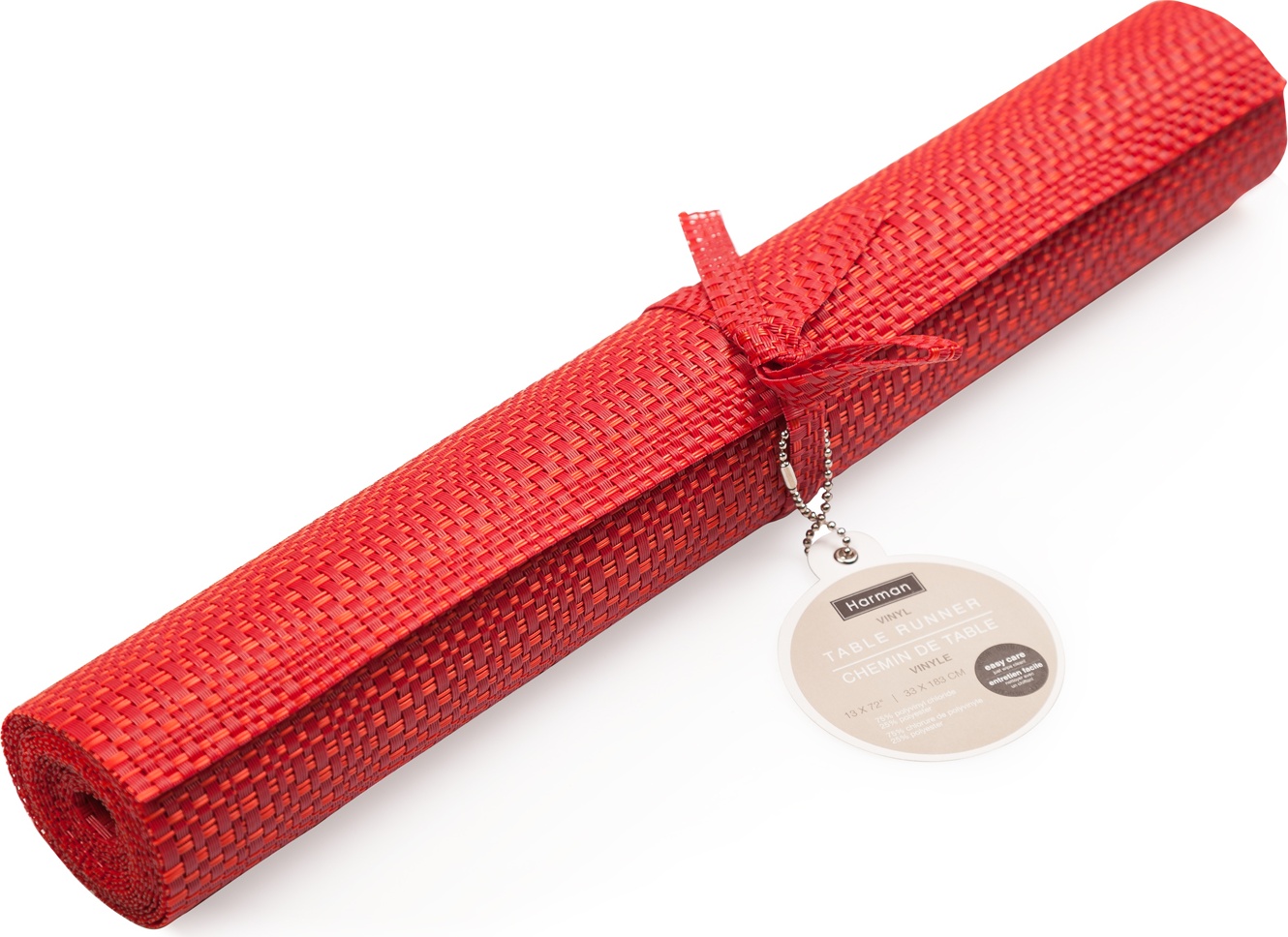 10623311 Harman Дорожка 183х33см "Шахматы", красный ПВХ 