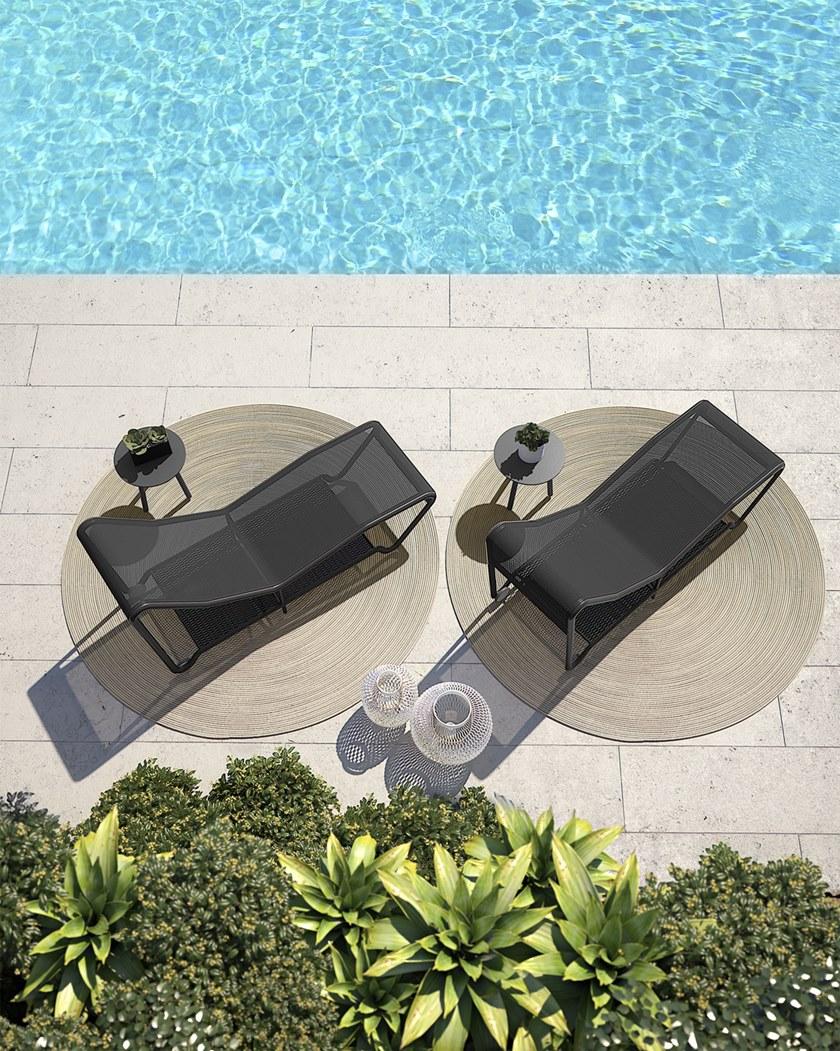 Atmosphera Садовая кушетка из алюминия на колесиках Wind Wi.lt - Вид №4