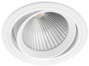 Arkoslight Регулируемый встраиваемый светодиодный светильник из алюминия Wellit