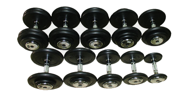 Гантельный ряд matrix обрезиненный (10 пар) MATRIX sun-id-2068447