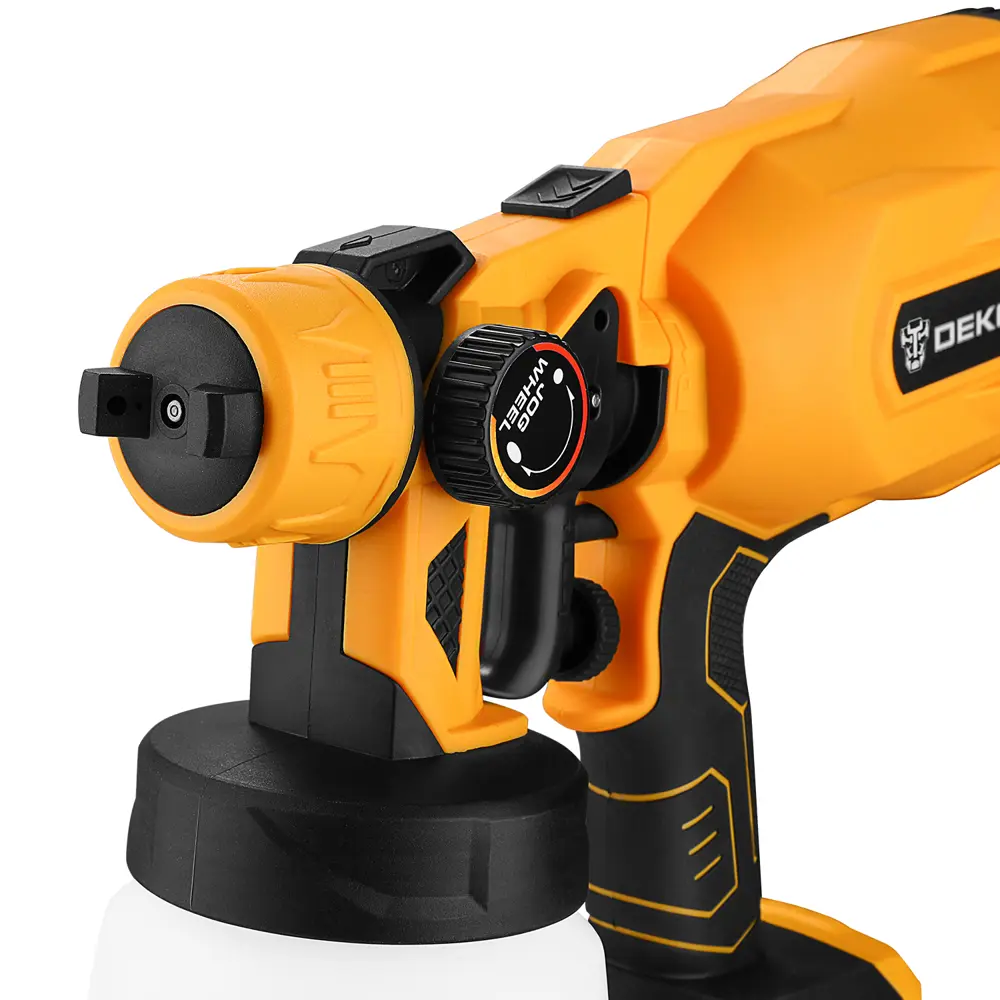 Краскопульт аккумуляторный Deko DSG20K2, 20 В Li-ion 2.3 Ач, 0.5 л/мин STLM-2190758 - Вид №2