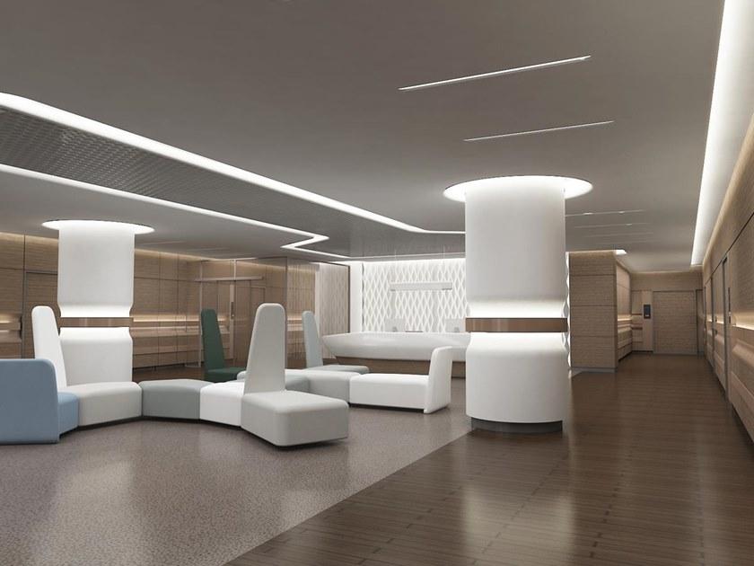 Casamania & Horm Модульный модульный диван со съемным чехлом из ткани или кожи sun-id-1381210 - Вид №8