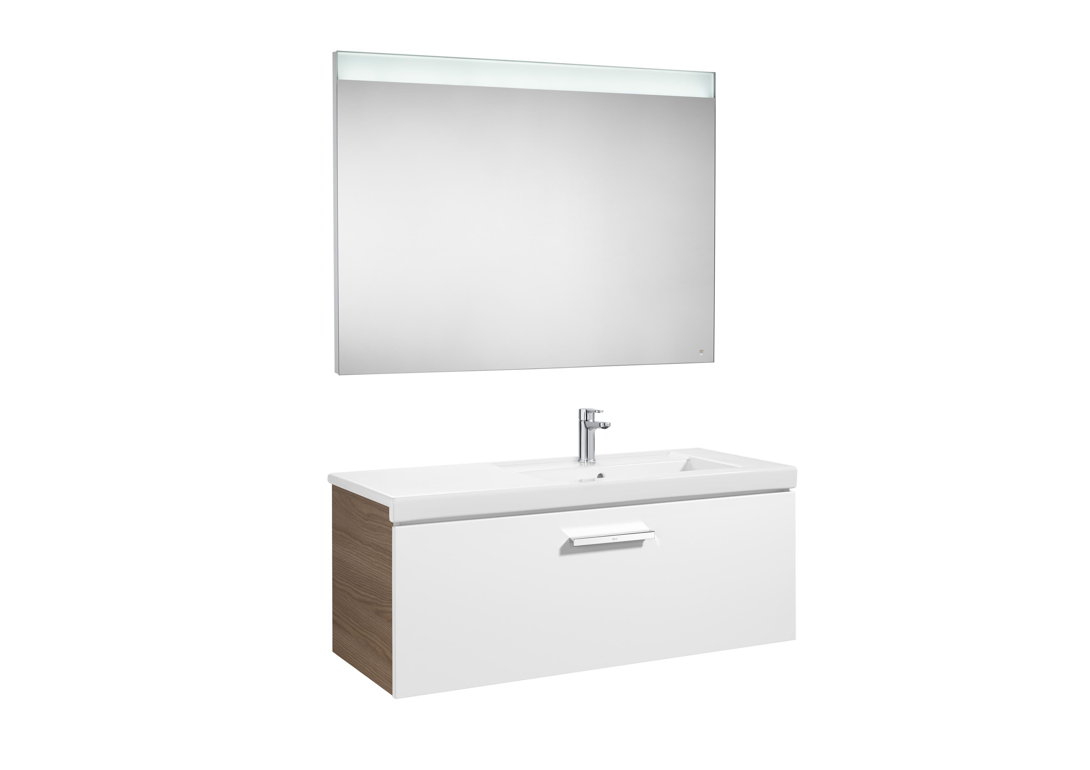 Подвесной шкаф для умывальника с зеркалом Roca Prisma ARCH-00012351 - Вид №5