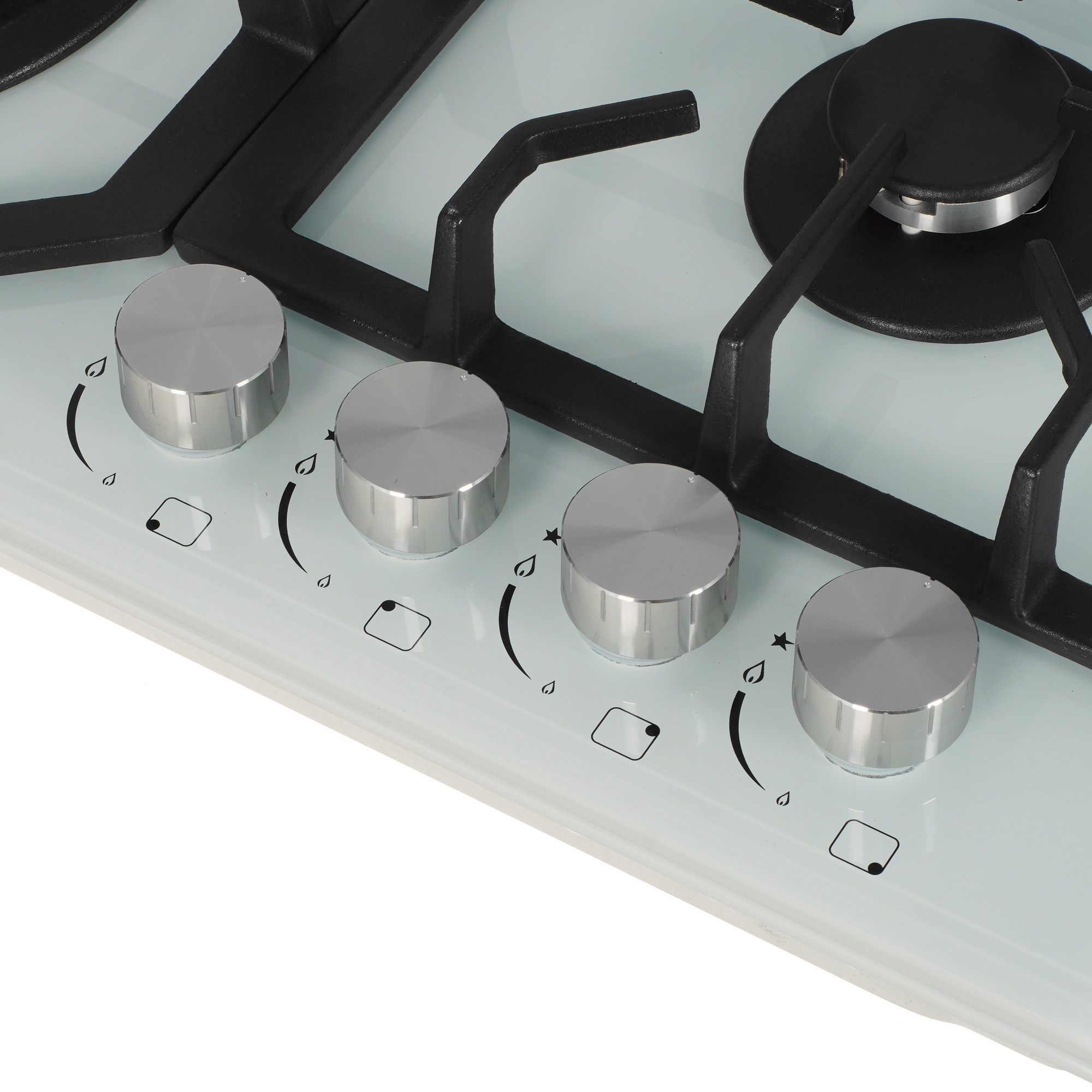 5361941 Газовая варочная поверхность ZUGEL ZGH601W STDN-0030066 - Вид №2