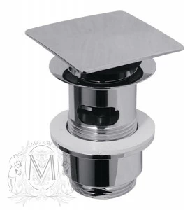 Донный клапан MIGLIORE с переливом ML.RIC-10.123.CR, 'клик-клак', хром