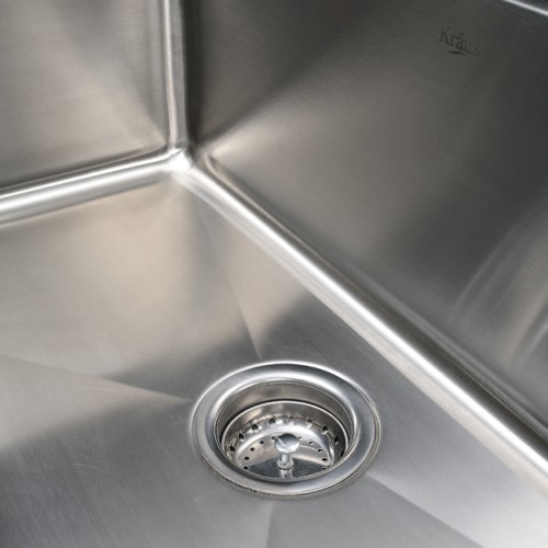 KHU100-32 Мойка кухонная прямоугольная Krausru  - Вид №8