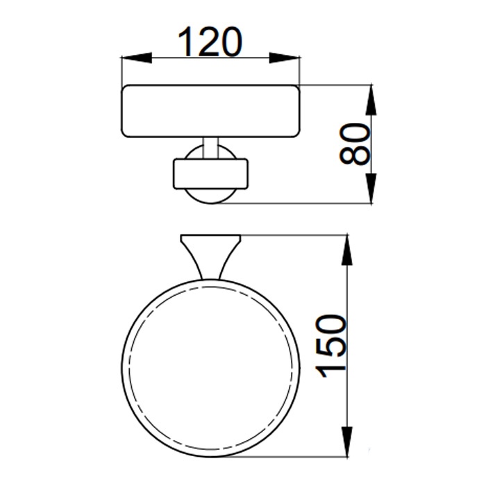 OA500101560 Мыльница Webert Opera - Вид №1