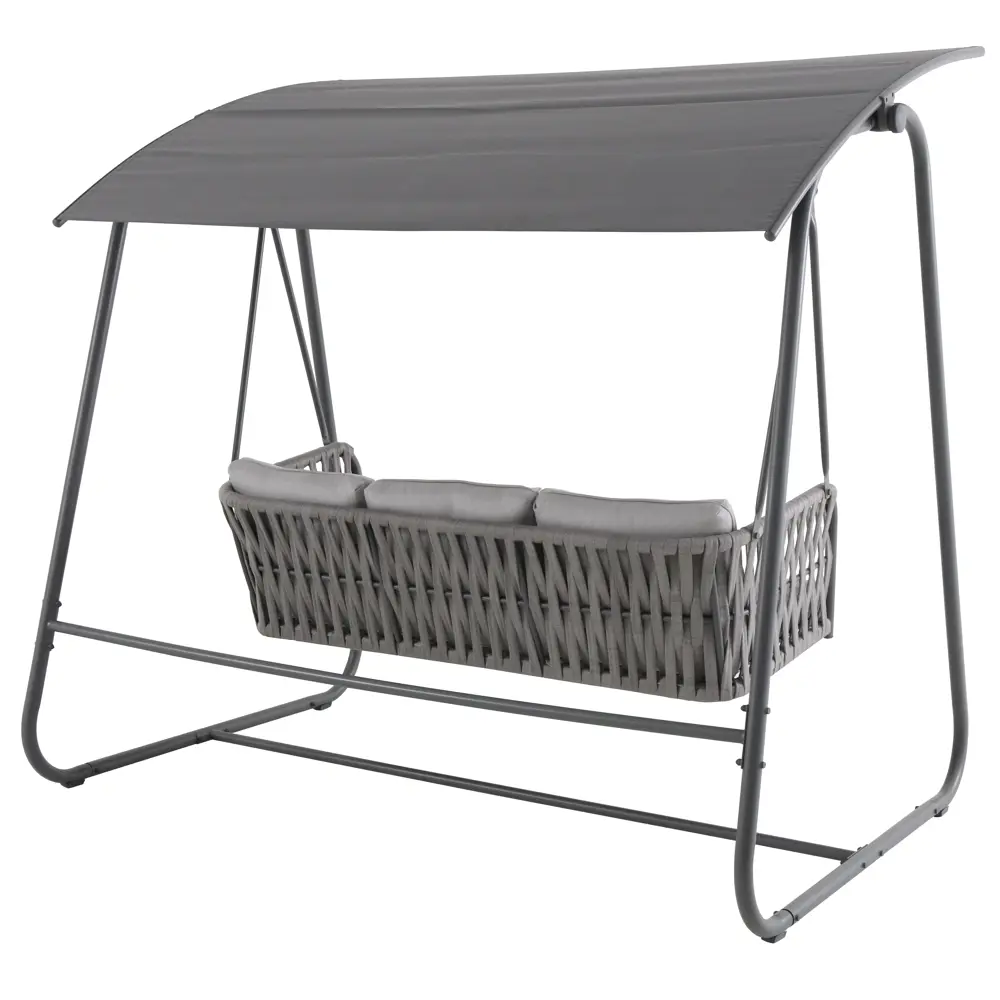 Качели садовые, 185х133х169 см, цвет серый NATERIAL STLM-2133163 - Вид №3