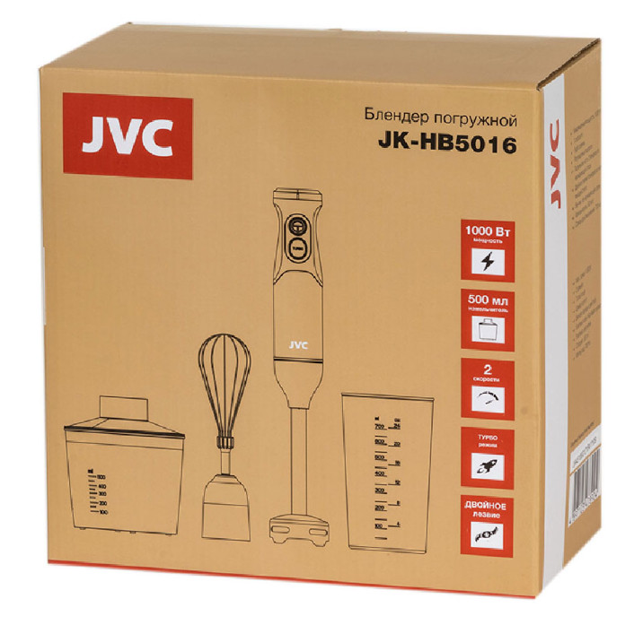 9071879 Блендер погружной JVC JK-HB5016 черный STDN-0133227 - Вид №6