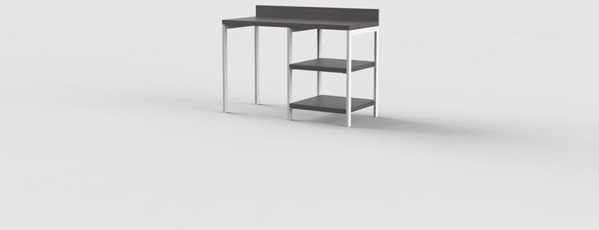 Mobilspazio Прямоугольный стол с полками для гостиниц Urban sun-id-1471606 - Вид №12