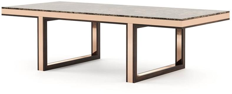 Laskasas Прямоугольный обеденный стол из мрамора Pearl sun-id-1349869 - Вид №2
