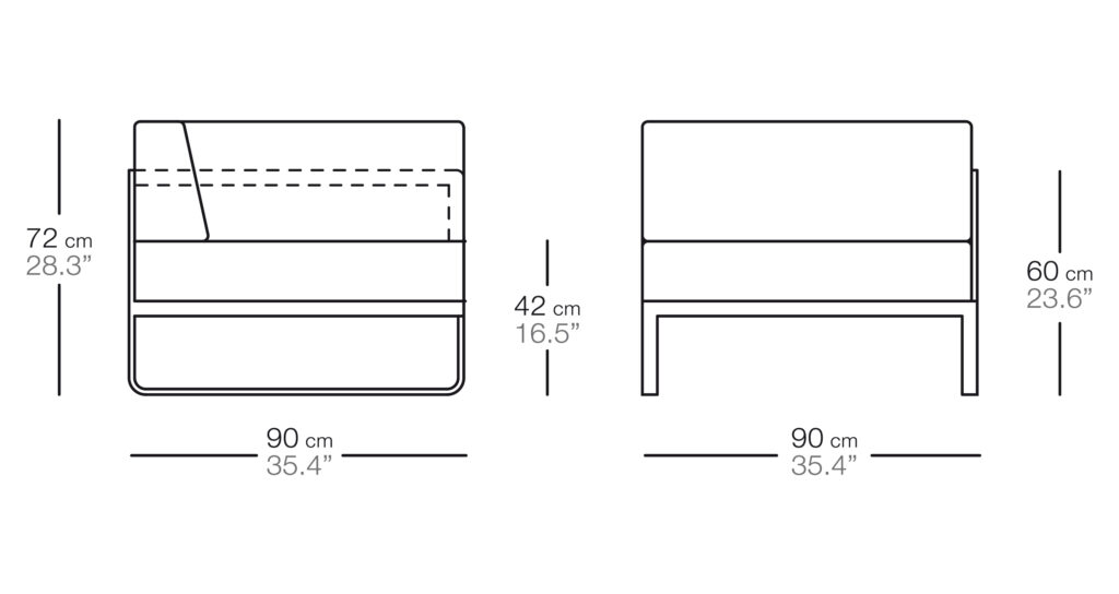 Sit Кресло угловое слева Bivaq sun-id-1986074 - Вид №2