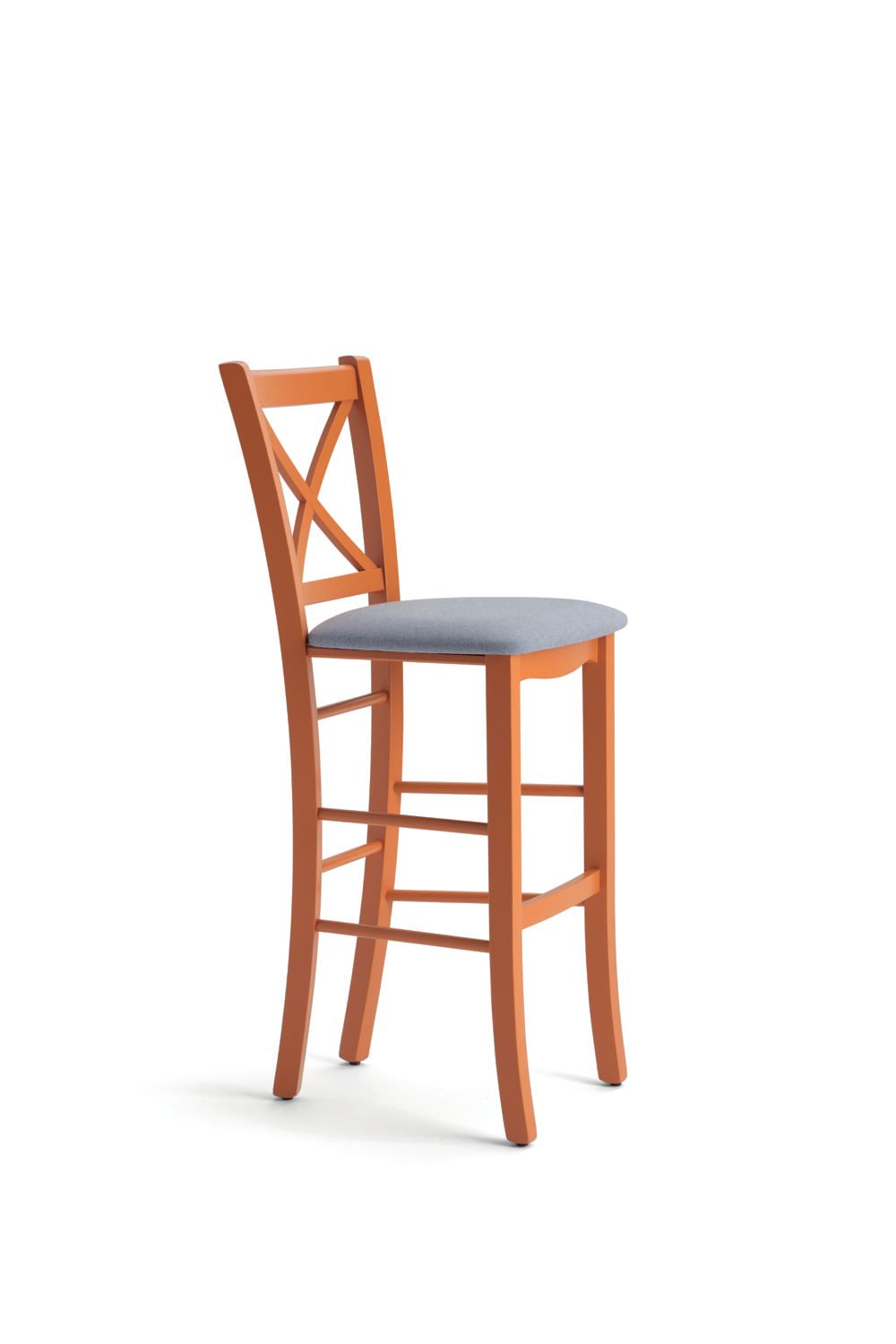 Высокий стул из бука с мягким сиденьем Palma Афина ARCH-00060369 - Вид №1